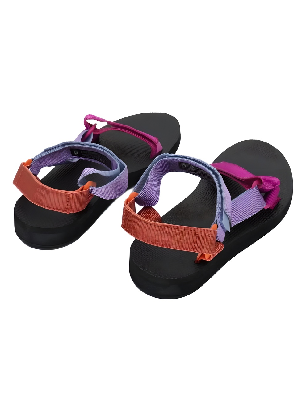 Teva Original Universal Metallic Pink Multi Strappy Sandals Size 8M - Picture 3 of 6